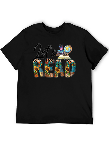 Lets Read Graphic T-Shirt