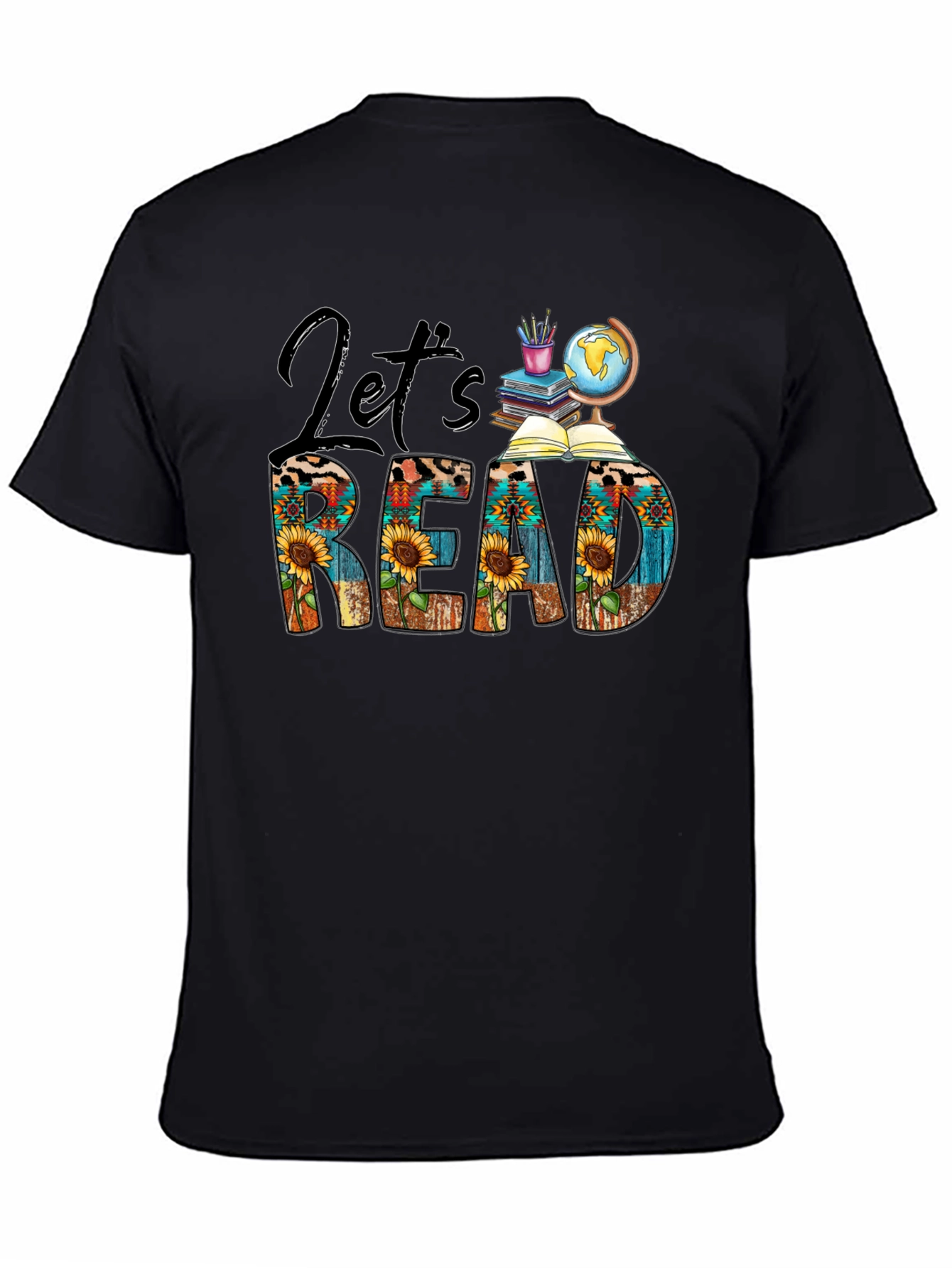 Lets Read Graphic T-Shirt