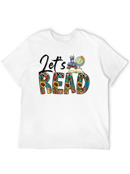 Lets Read Graphic T-Shirt