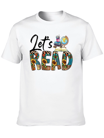 Lets Read Graphic T-Shirt
