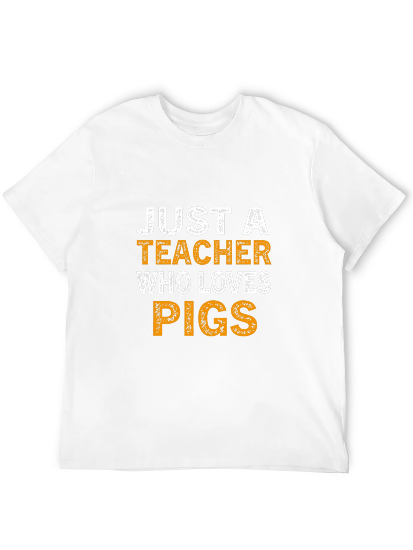 Just a Teacher Who Loves Pigs T-Shirt
