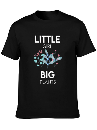 Little Girl Big Plants T-Shirt