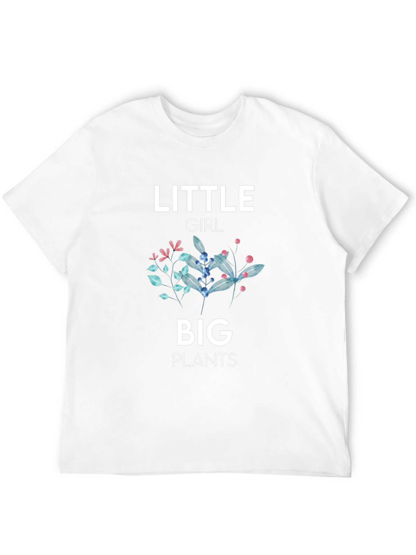 Little Girl Big Plants T-Shirt
