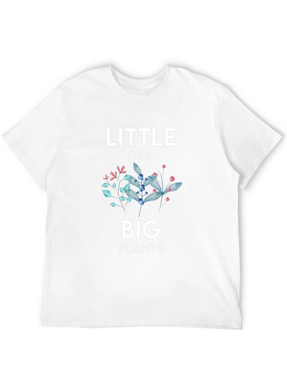 Little Girl Big Plants T-Shirt