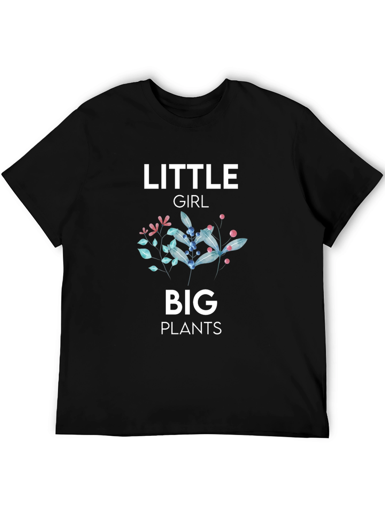 Little Girl Big Plants T-Shirt