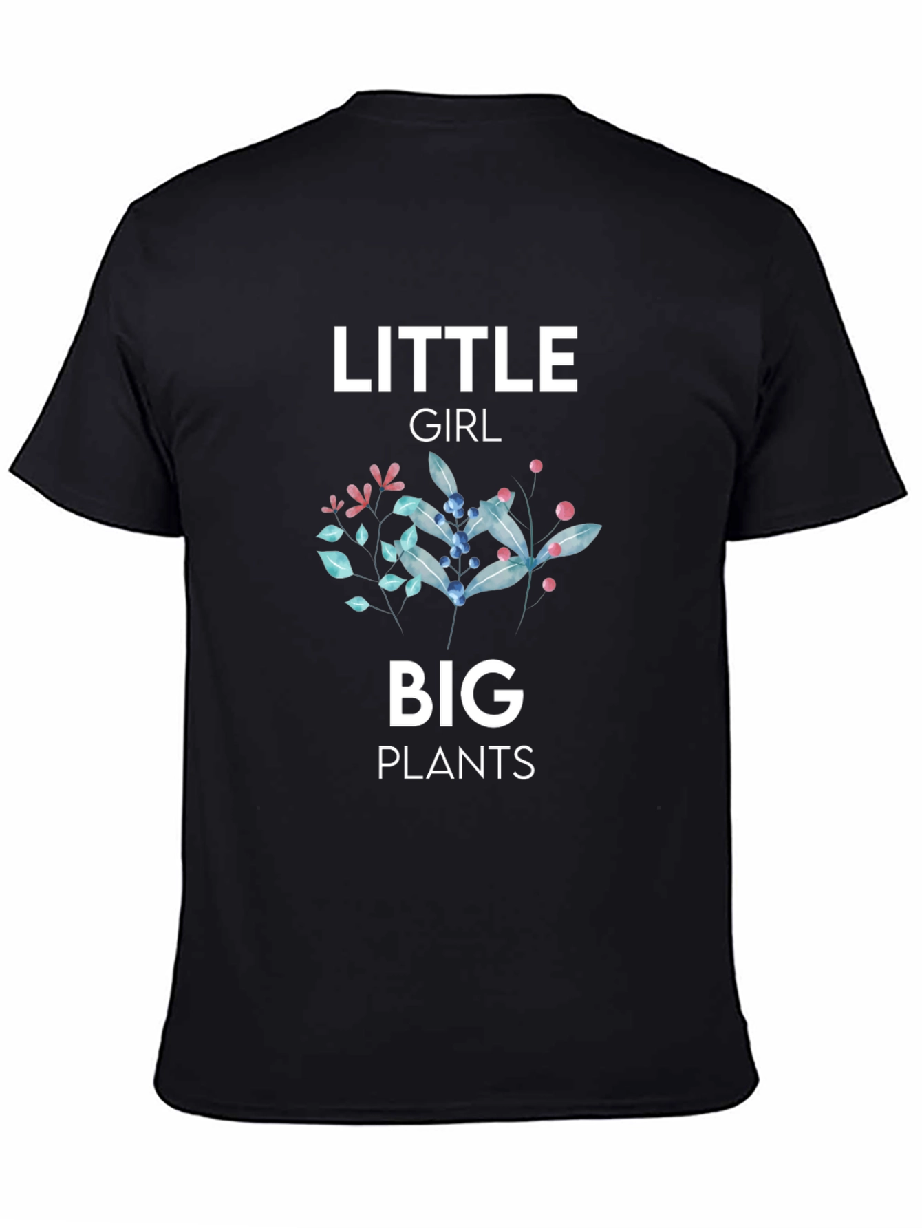 Little Girl Big Plants T-Shirt