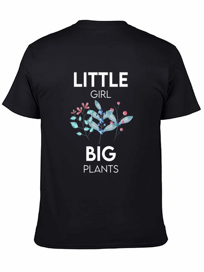 Little Girl Big Plants T-Shirt