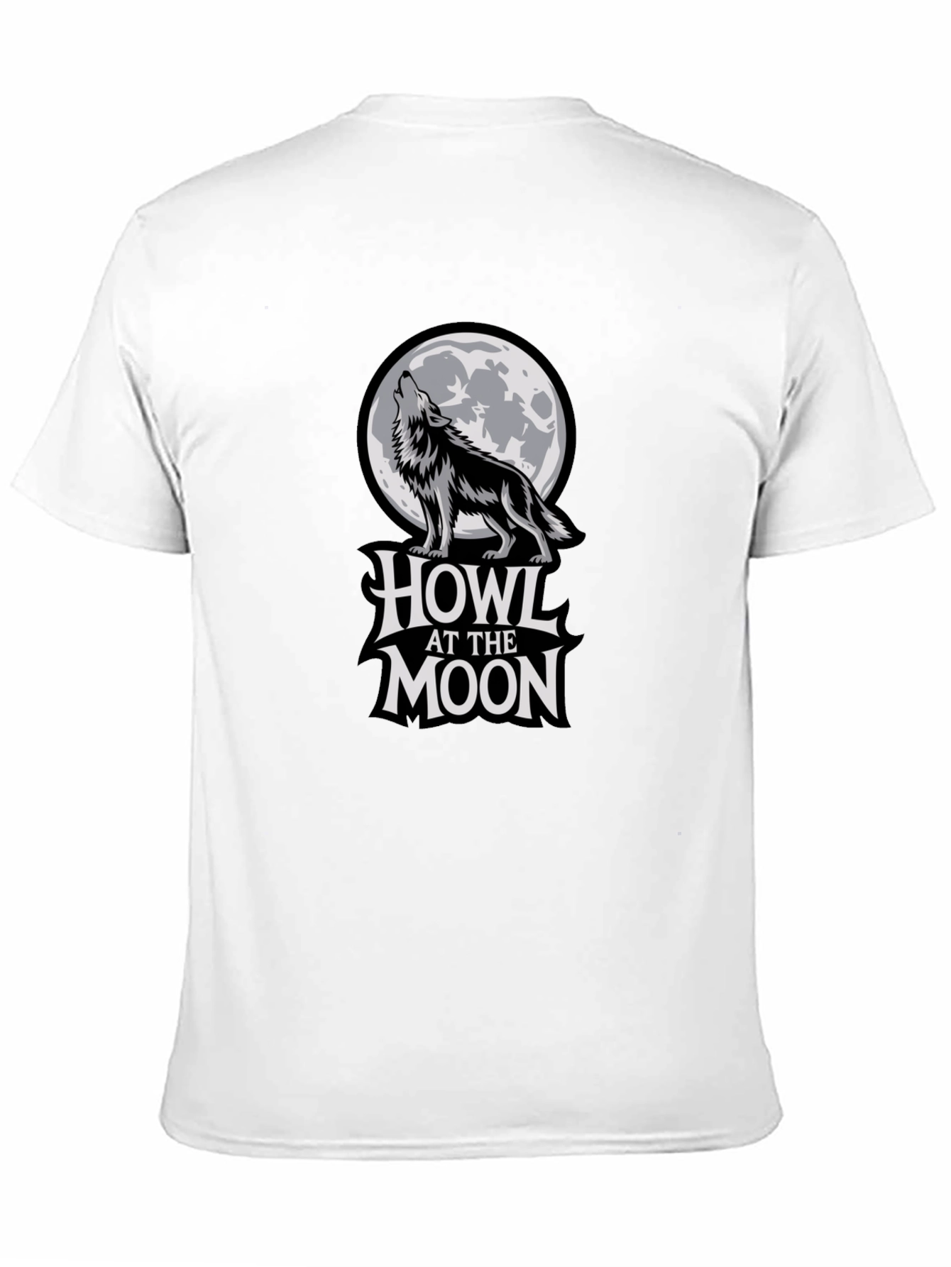 Howl at the Moon Graphic T-Shirt - Black