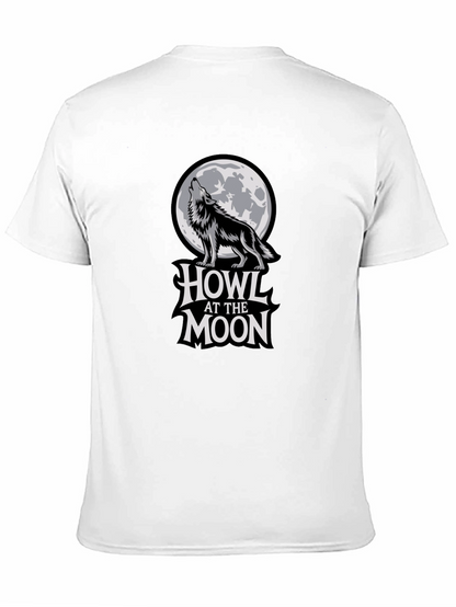 Howl at the Moon Graphic T-Shirt - Black