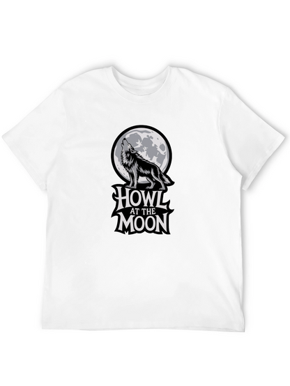 Howl at the Moon Graphic T-Shirt - Black