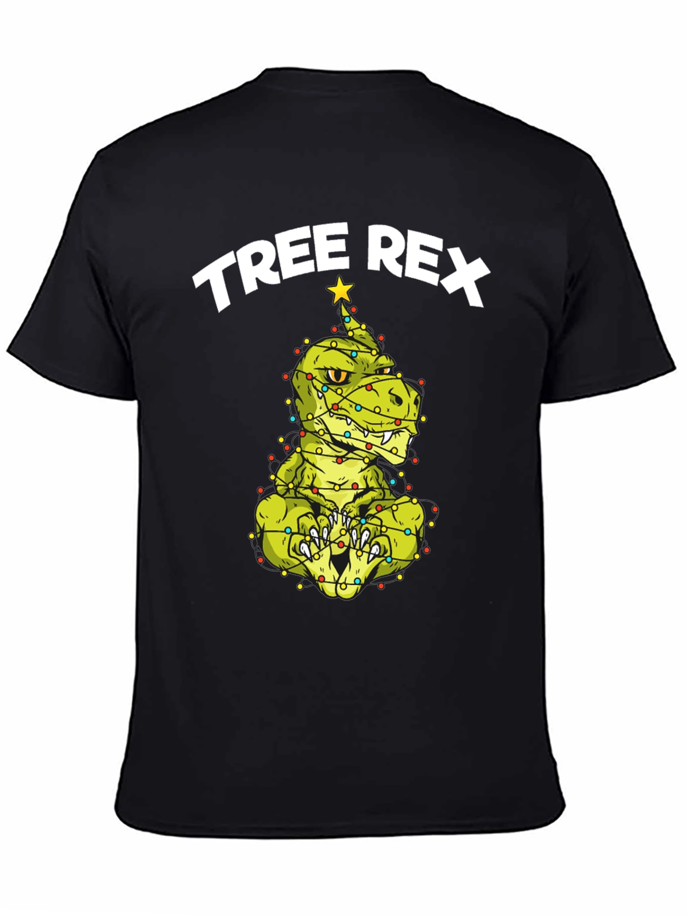 Tree Rex Dinosaur Christmas T-Shirt