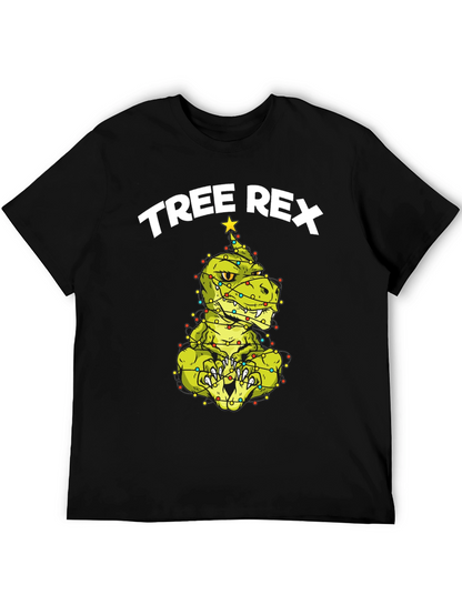 Tree Rex Dinosaur Christmas T-Shirt