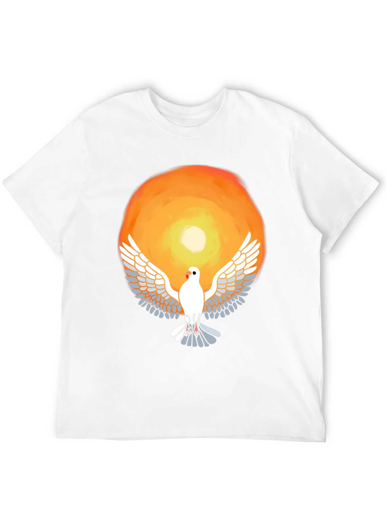 Dove Graphic Tee - Unisex Soft Cotton Blend