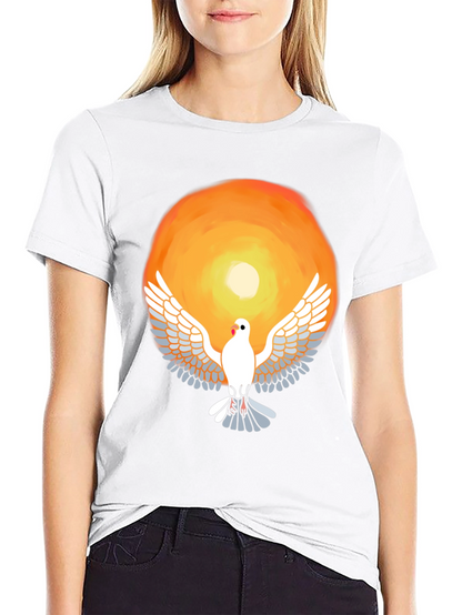 Dove Graphic Tee - Unisex Soft Cotton Blend