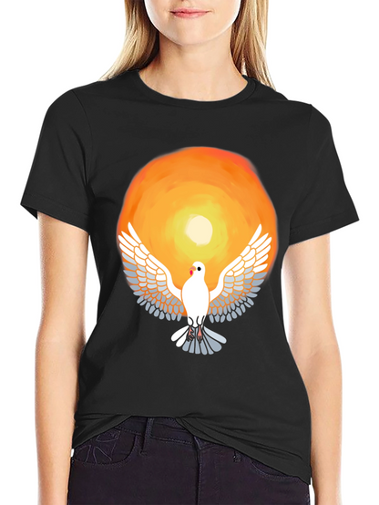Dove Graphic Tee - Unisex Soft Cotton Blend
