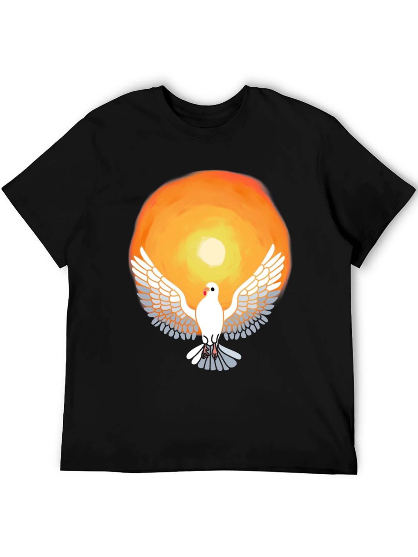 Dove Graphic Tee - Unisex Soft Cotton Blend