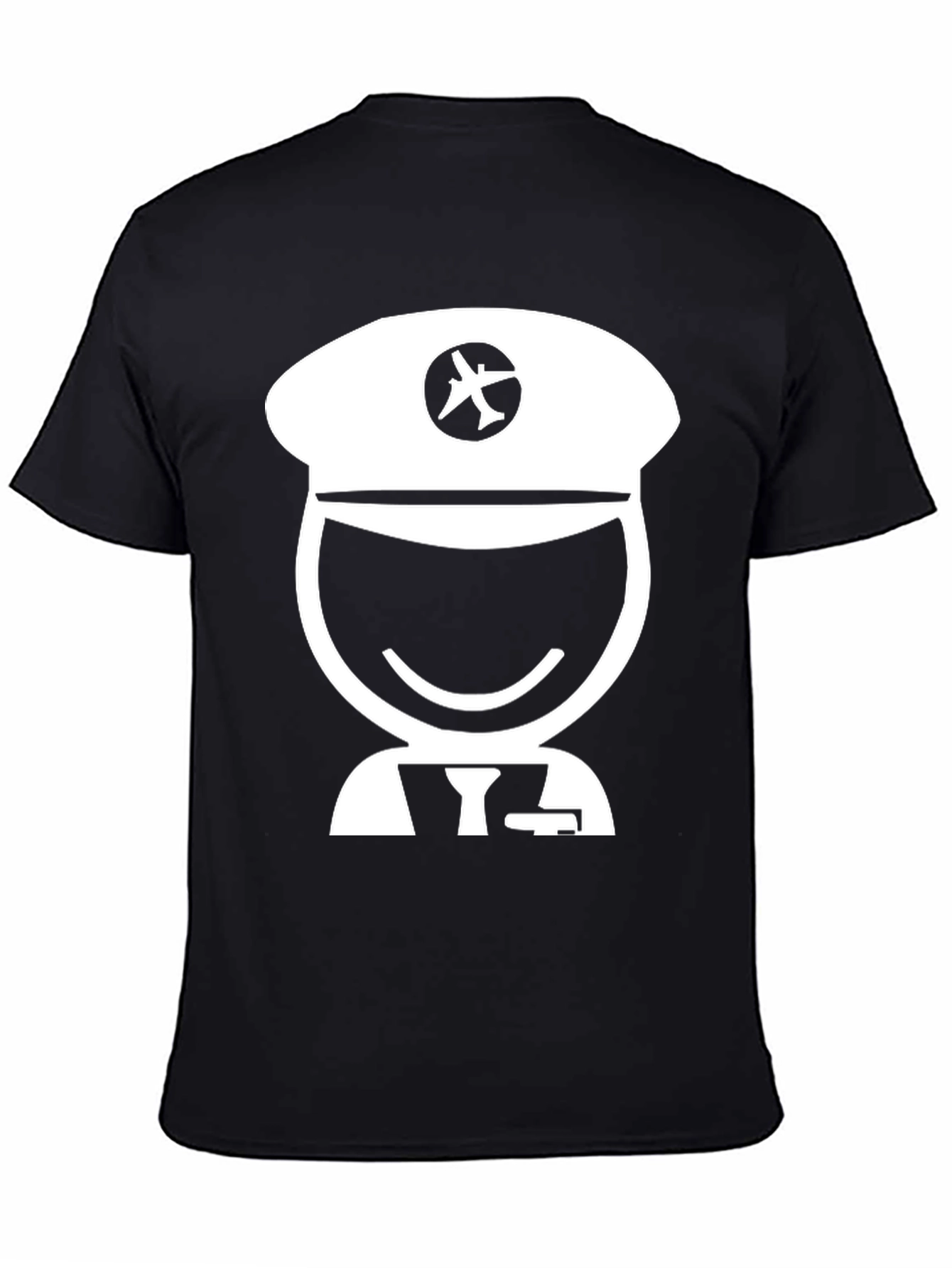 Pilot Cartoon Graphic T-Shirt