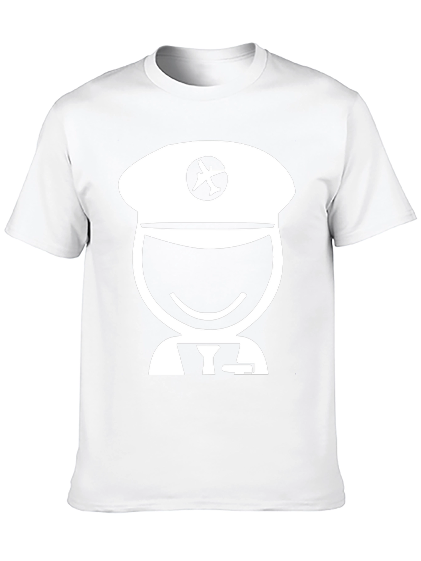 Pilot Cartoon Graphic T-Shirt