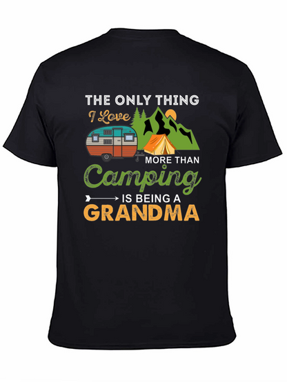 Camping Grandma T-Shirt: I Love Camping!