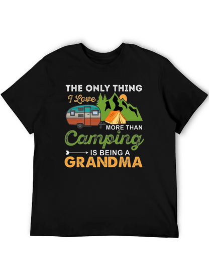 Camping Grandma T-Shirt: I Love Camping!