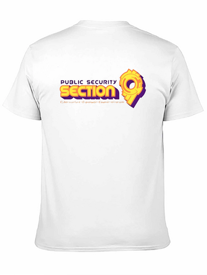 Public Security Section 9 Black T-Shirt