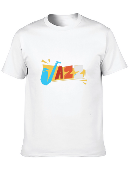 Cool Jazz Graphic Black T-Shirt