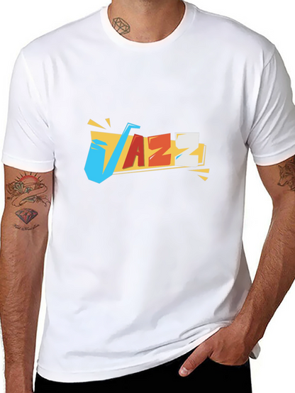 Cool Jazz Graphic Black T-Shirt