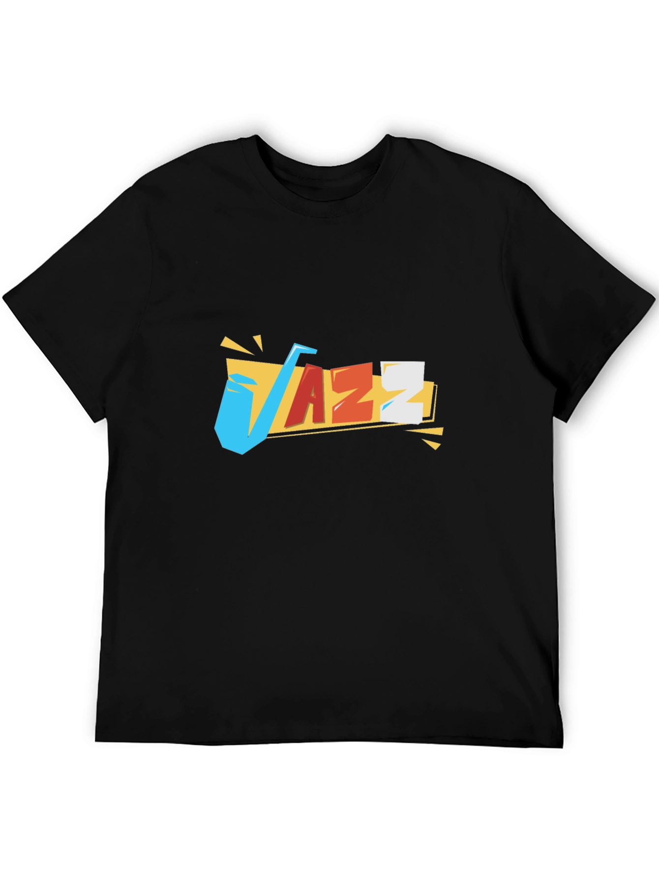 Cool Jazz Graphic Black T-Shirt