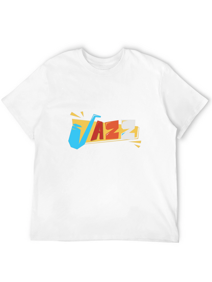 Cool Jazz Graphic Black T-Shirt