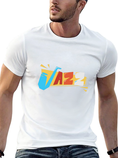 Cool Jazz Graphic Black T-Shirt