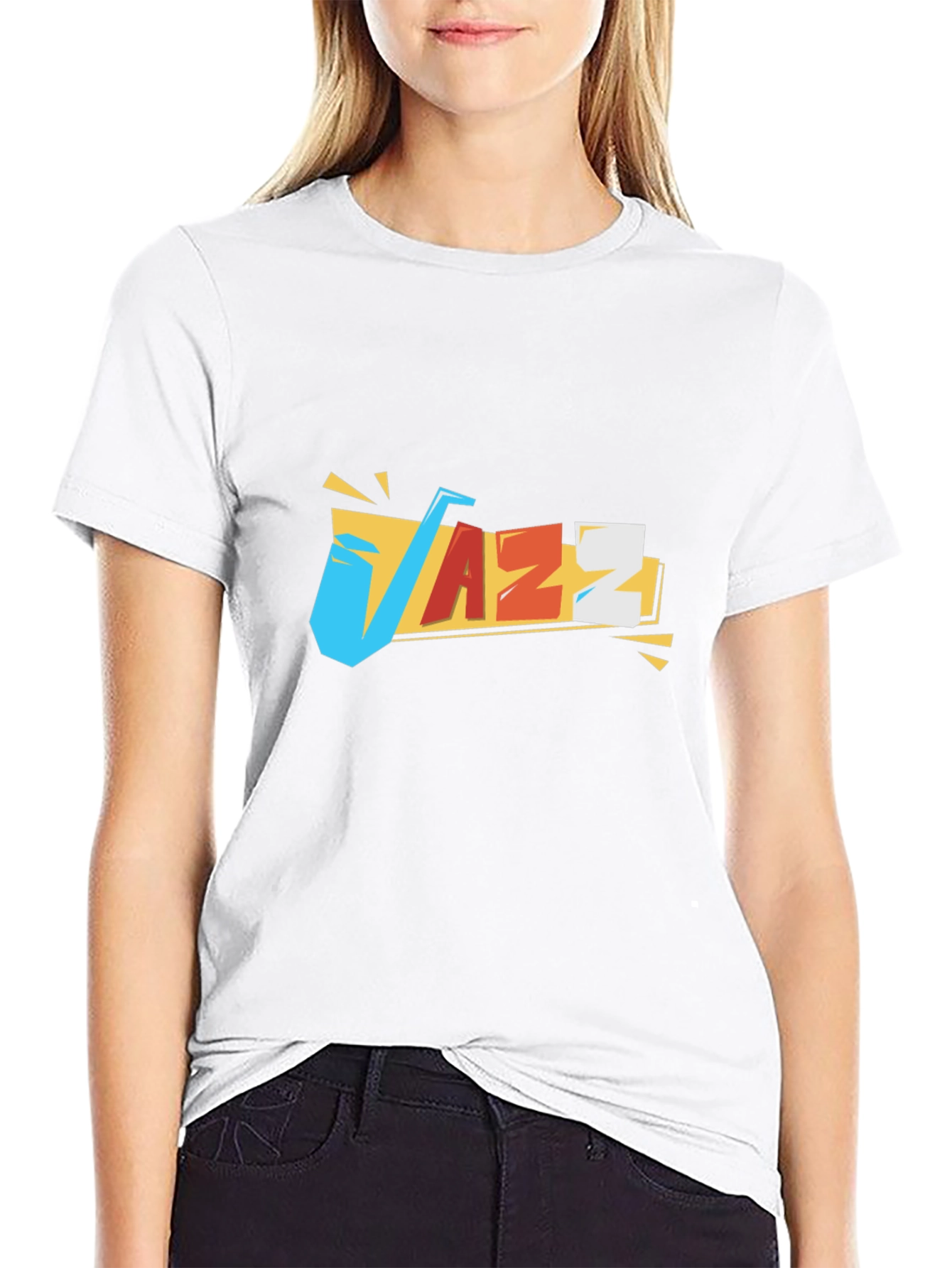Cool Jazz Graphic Black T-Shirt