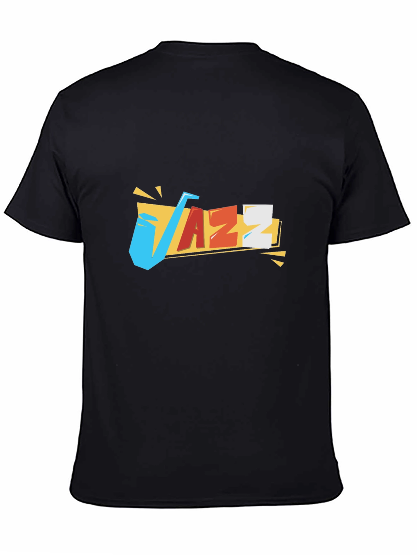 Cool Jazz Graphic Black T-Shirt