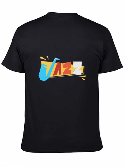 Cool Jazz Graphic Black T-Shirt