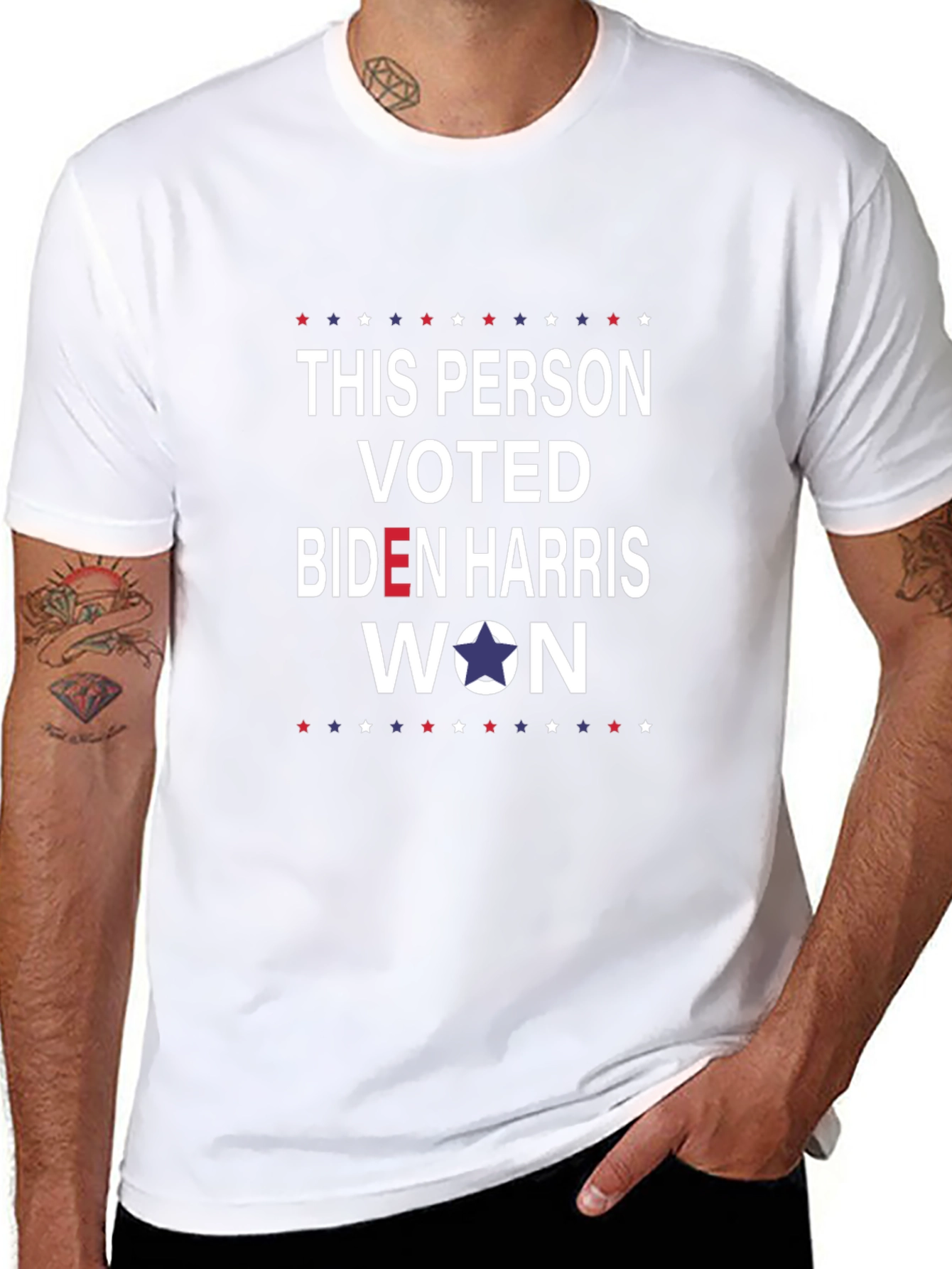 This Person Voted Biden Harris Won T-Shirt