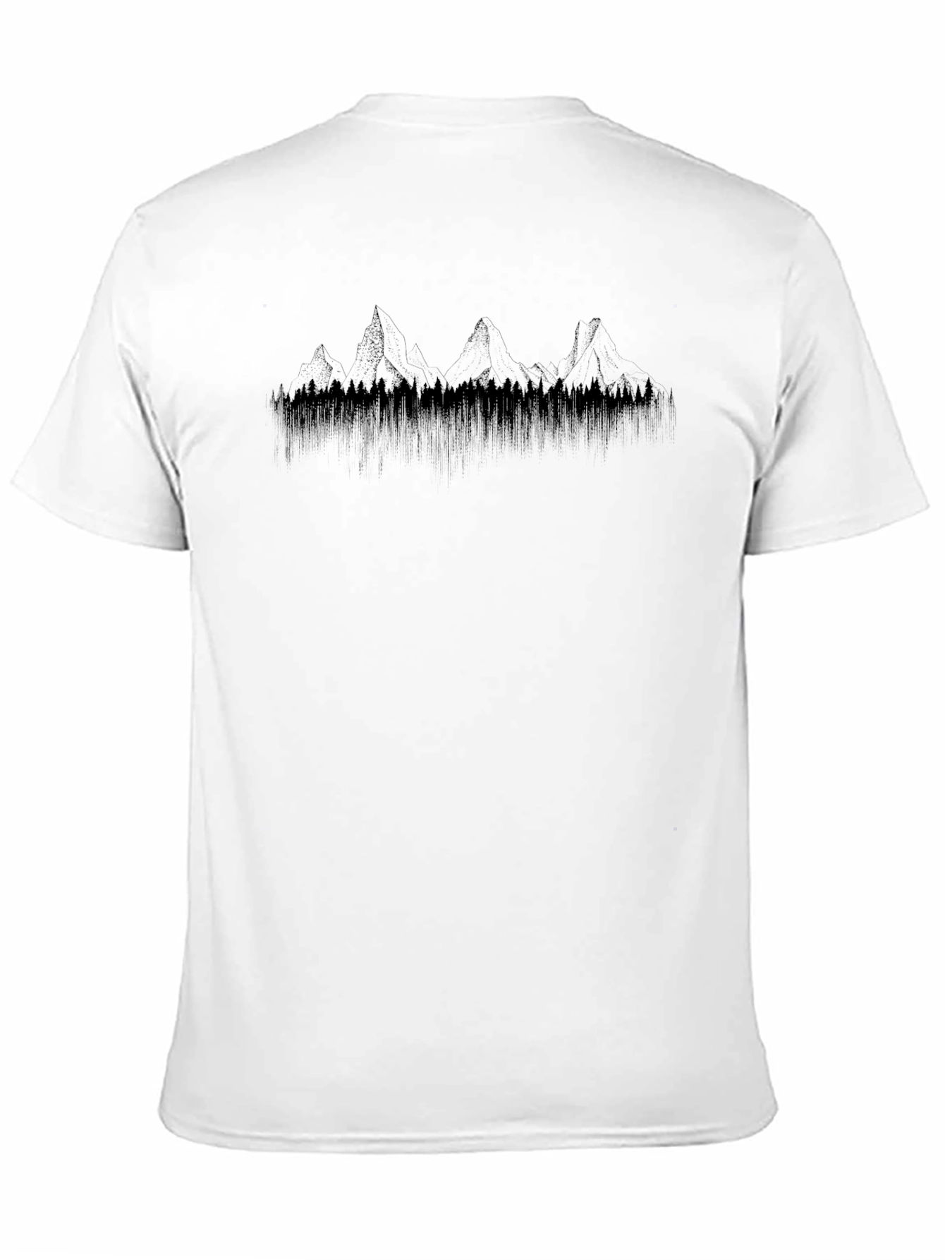 Mountainscape Graphic Tee - Stylish Nature-Inspired Design
