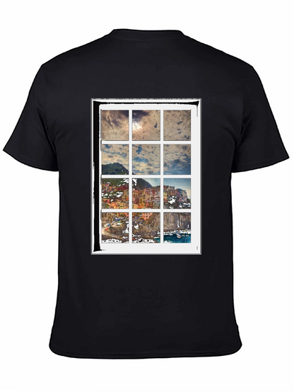 Scenic View T-Shirt - Cinque Terre Inspired