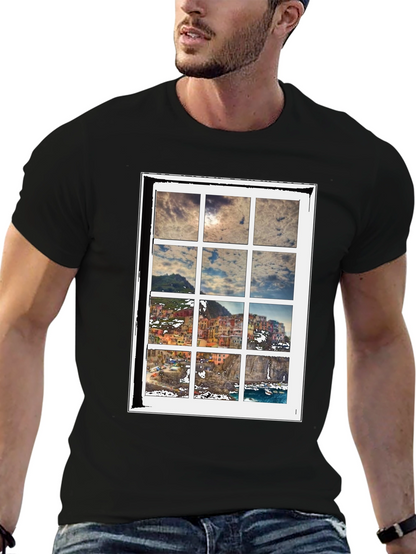 Scenic View T-Shirt - Cinque Terre Inspired