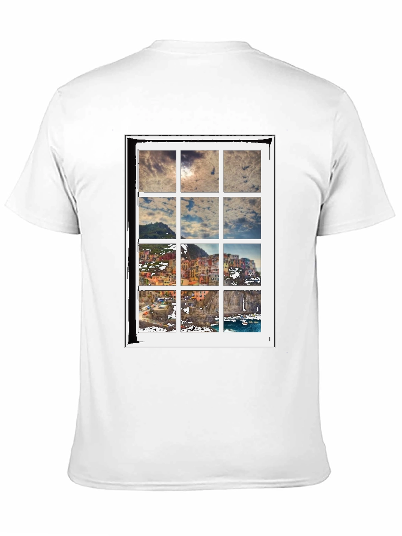 Scenic View T-Shirt - Cinque Terre Inspired