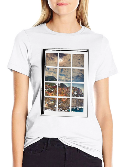 Scenic View T-Shirt - Cinque Terre Inspired