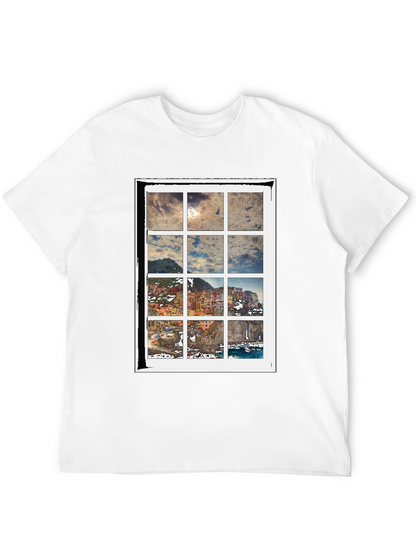 Scenic View T-Shirt - Cinque Terre Inspired