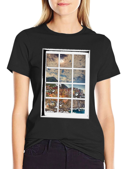 Scenic View T-Shirt - Cinque Terre Inspired