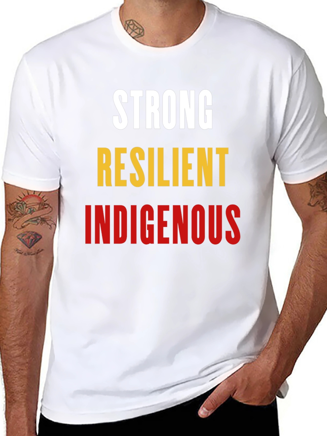 Strong Resilient Indigenous Graphic Tee