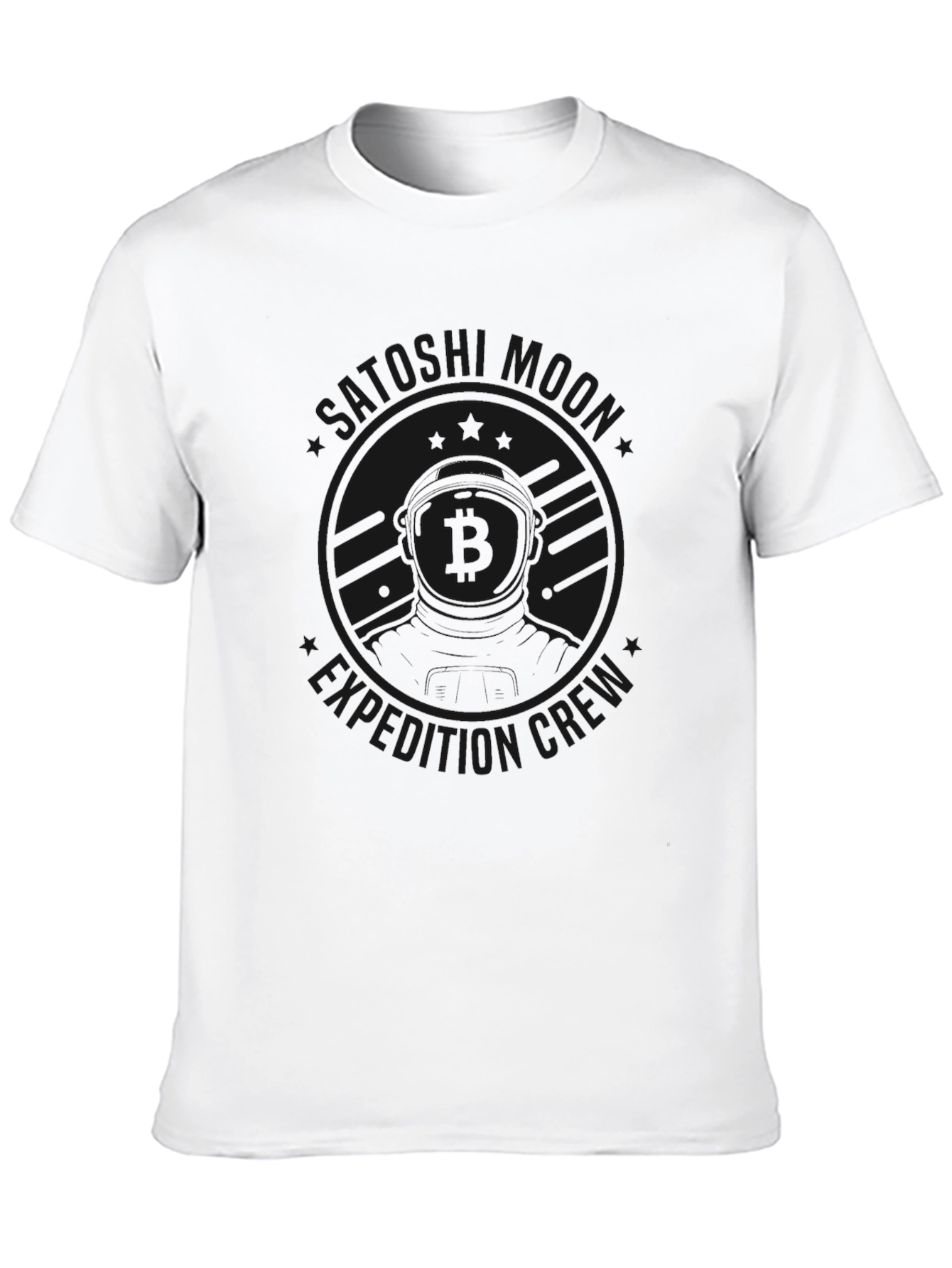 Crystal Moon Expedition Crew Black T-Shirt