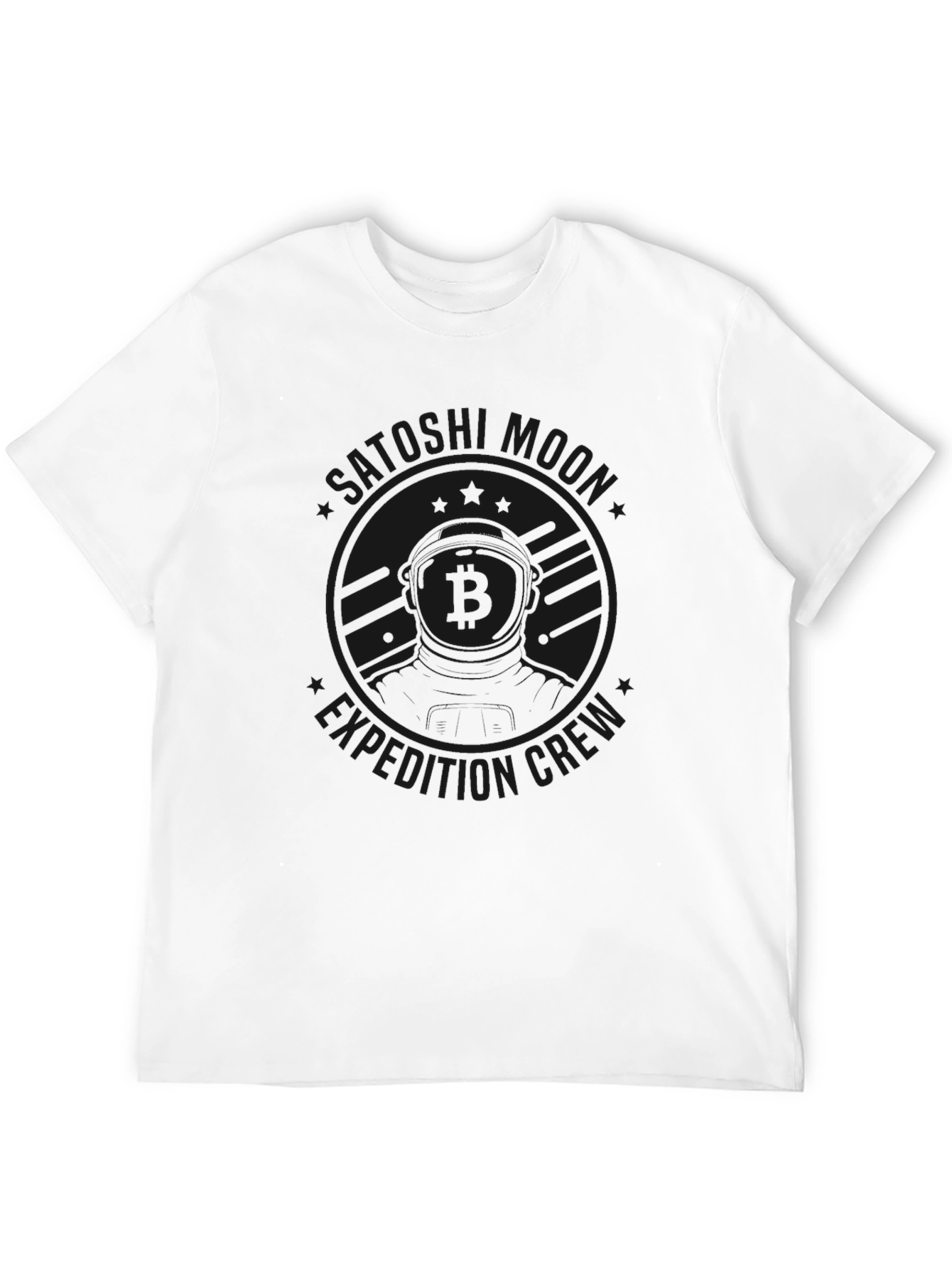 Crystal Moon Expedition Crew Black T-Shirt