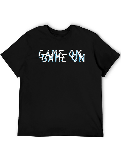 Game On T-Shirt - Glitch Design