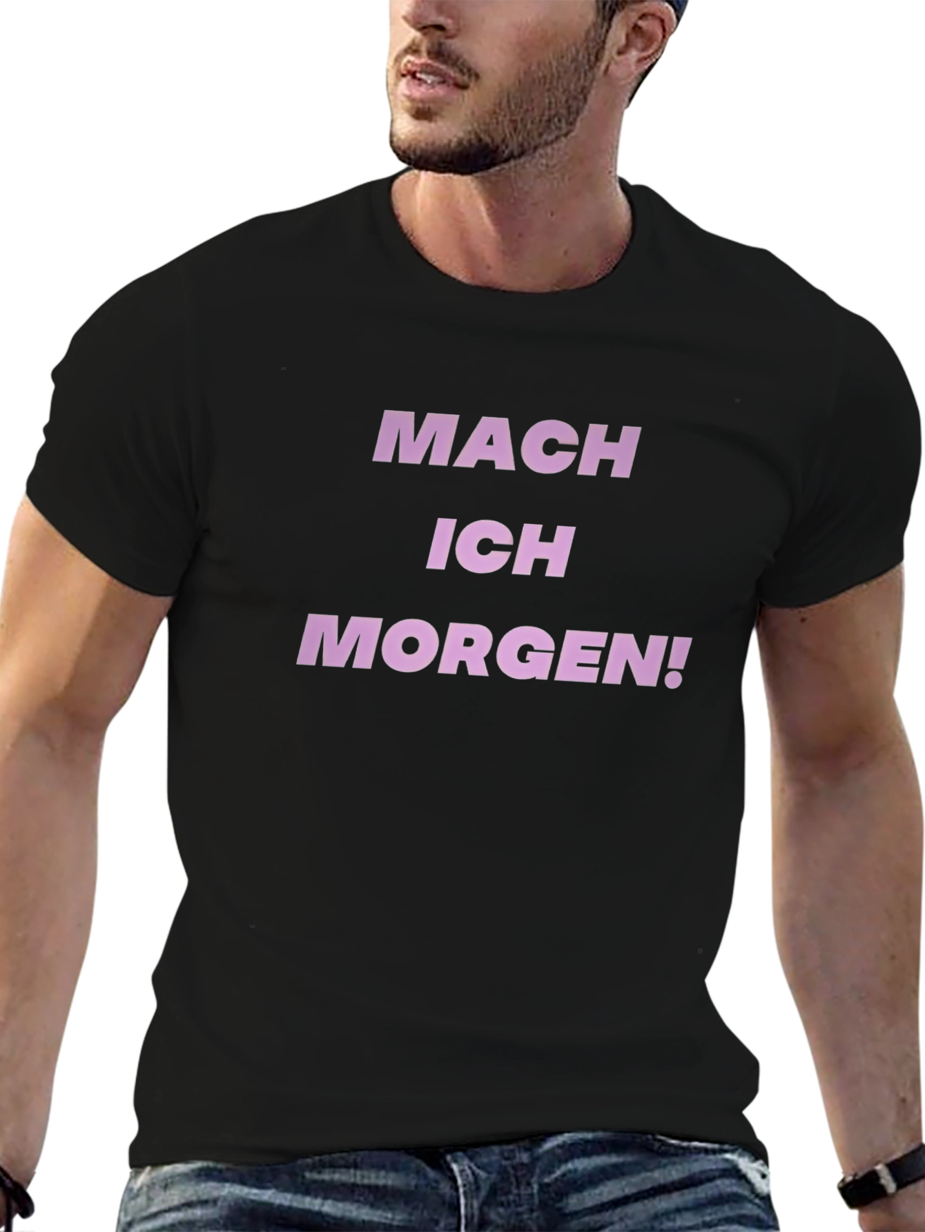Mach Ich Morgen T-Shirt - Procrastination Tee