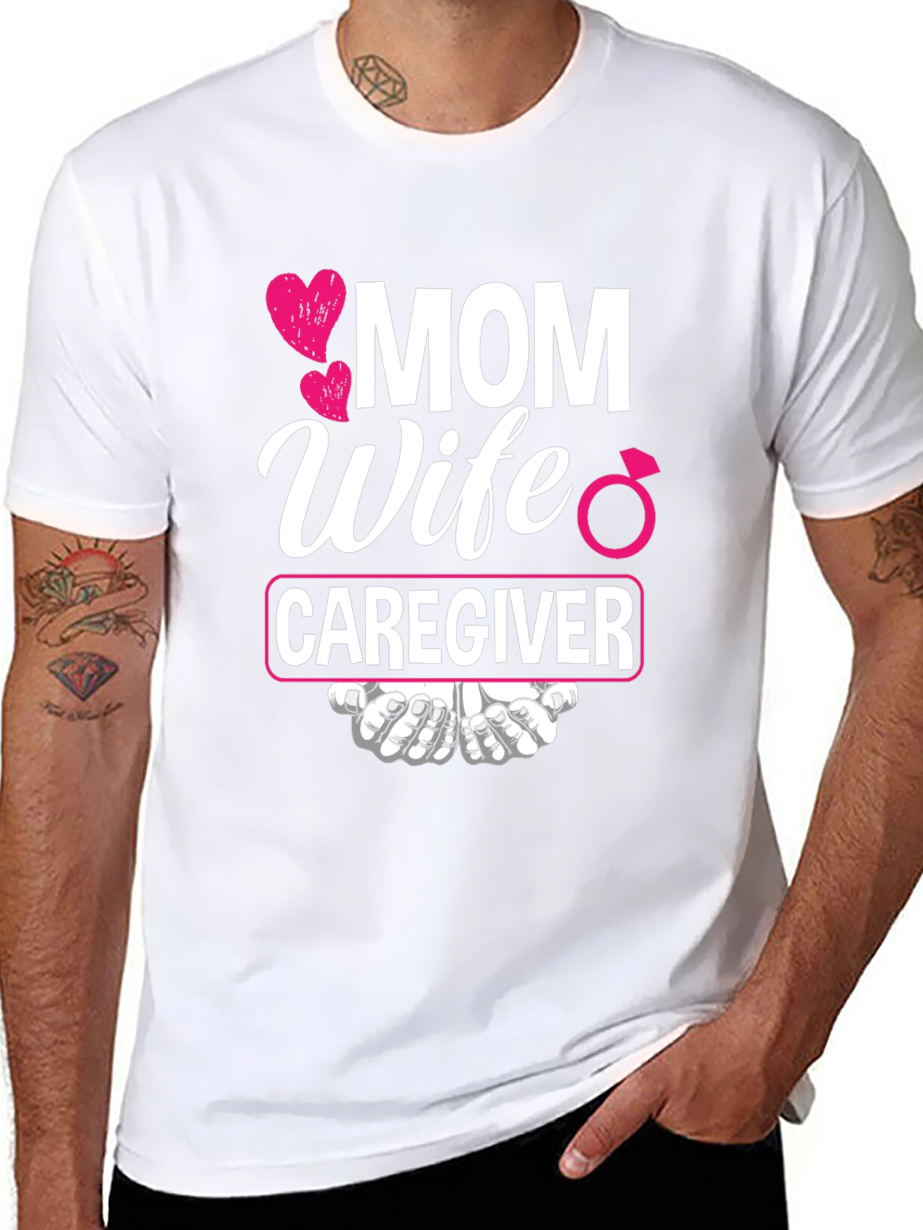 Mom Wife Caregiver T-Shirt - Ideal Gift!