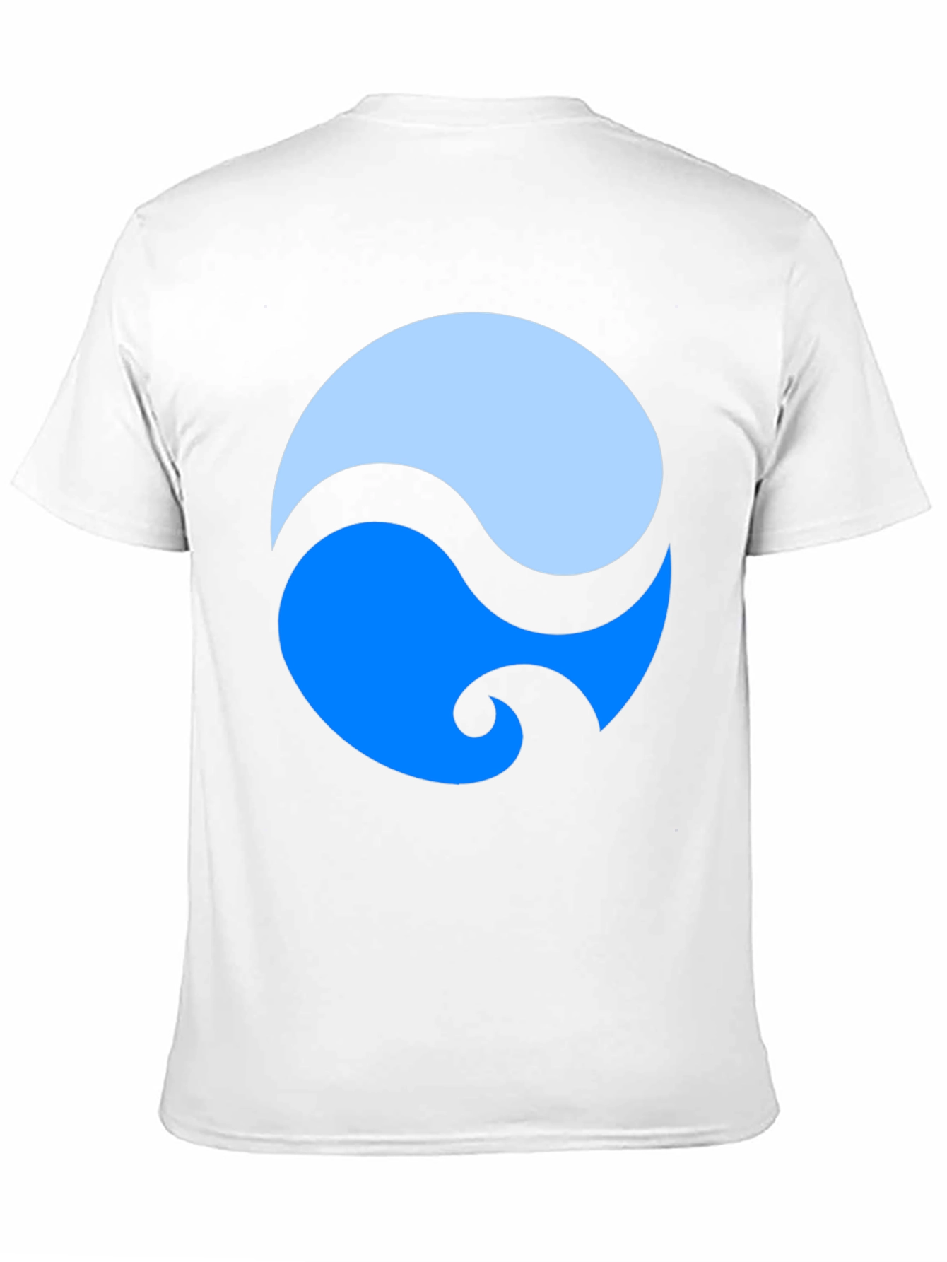 Yin Yang Style Graphic Tee - Modern Design