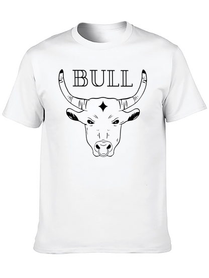 Black Bull Graphic Tee - Stylish Menswear