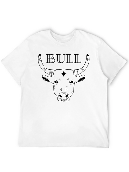 Black Bull Graphic Tee - Stylish Menswear